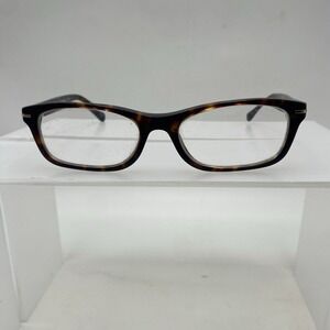 Coach Eyeglasses Women FRAME ONLY HC6054 Elise 50-16-135 Dark Tortoise Brown 239